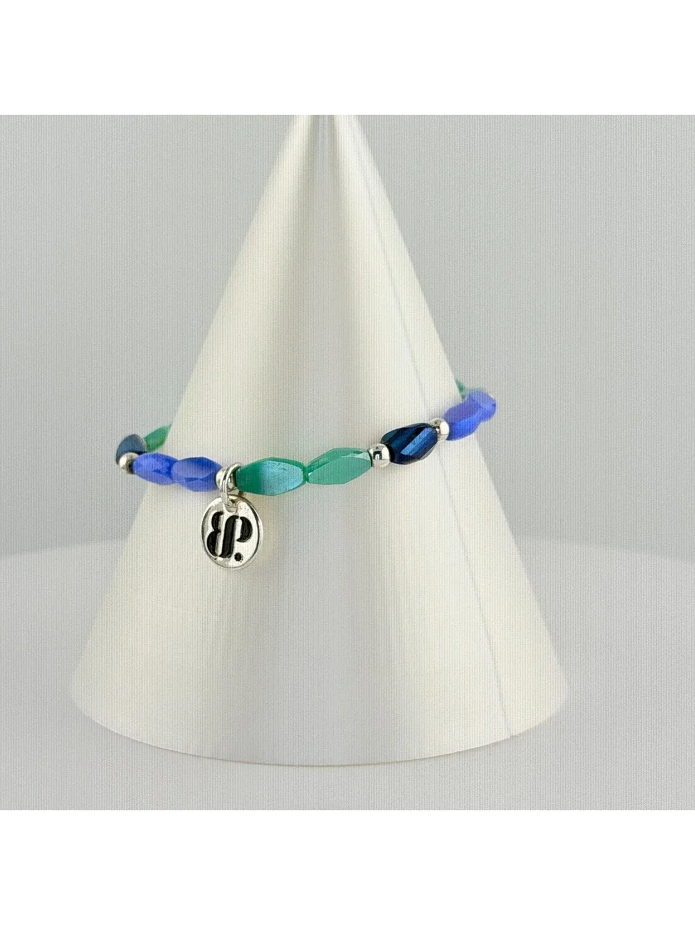 Bomb Party Single Stack Bracelet - on Silver Plating #109